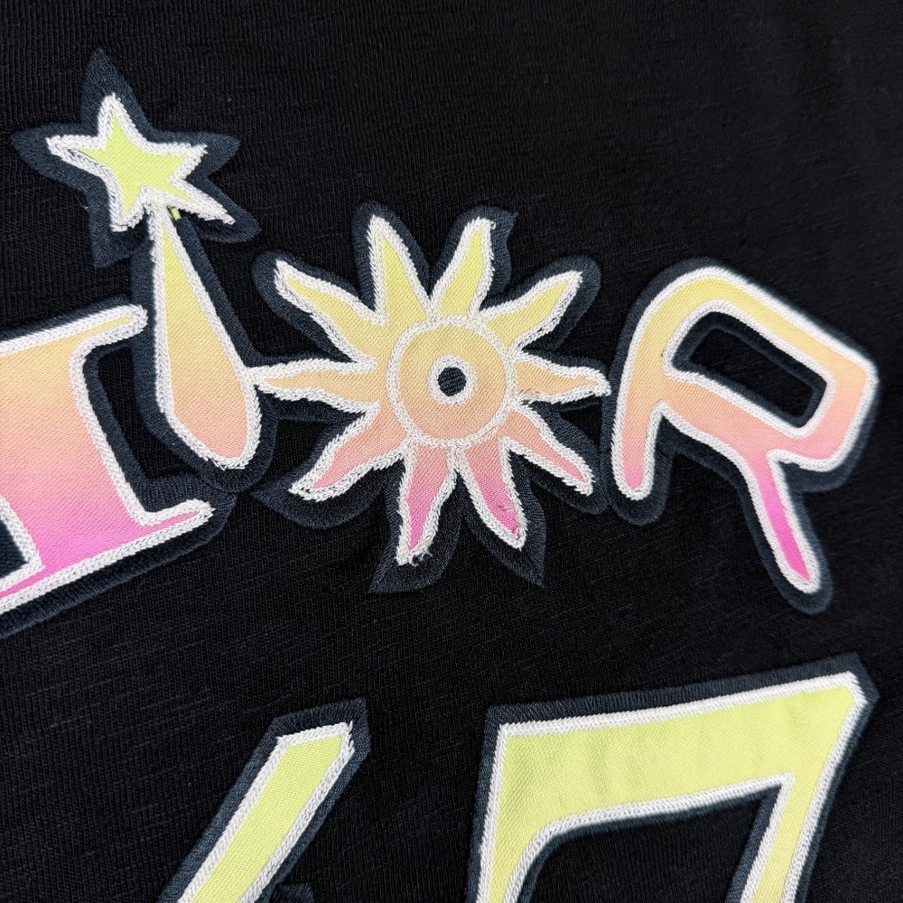 DIOR MEN'S 47 BLACK LEWIS HAMILTON EDITION T-SHIRT SIZE LARGE REGULAR EXCELLENT - Picture 5 of 9